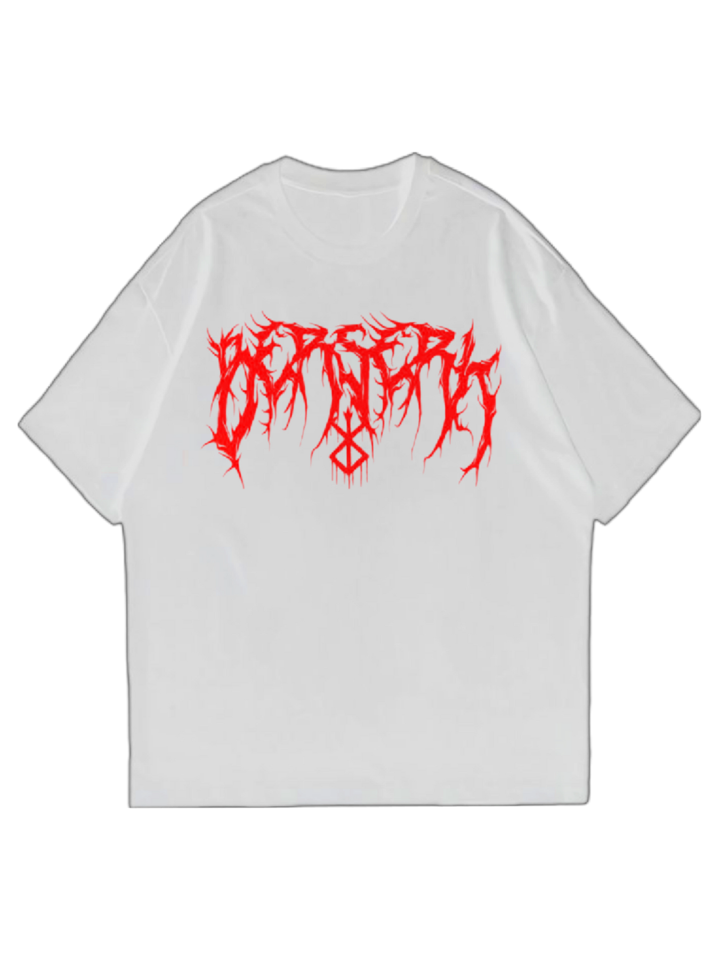 'Berserk red’ tee