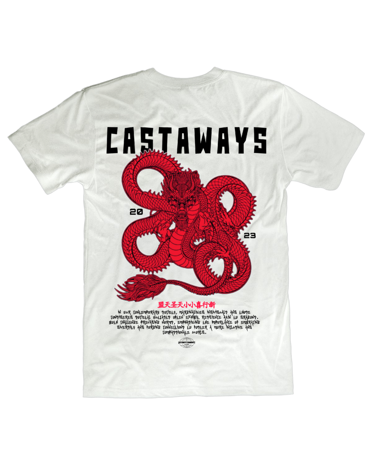 Castaways “draft’ tee