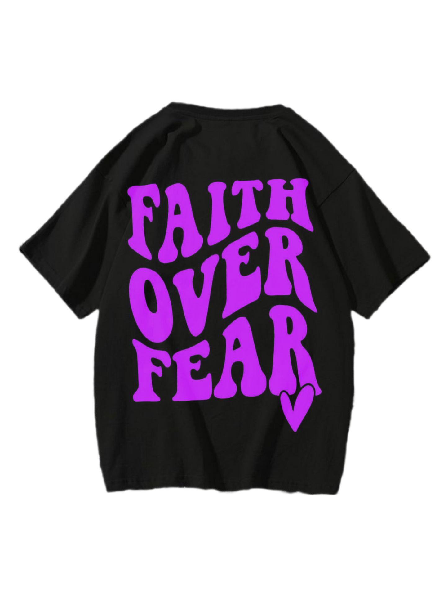“Faith over fear 1” tee