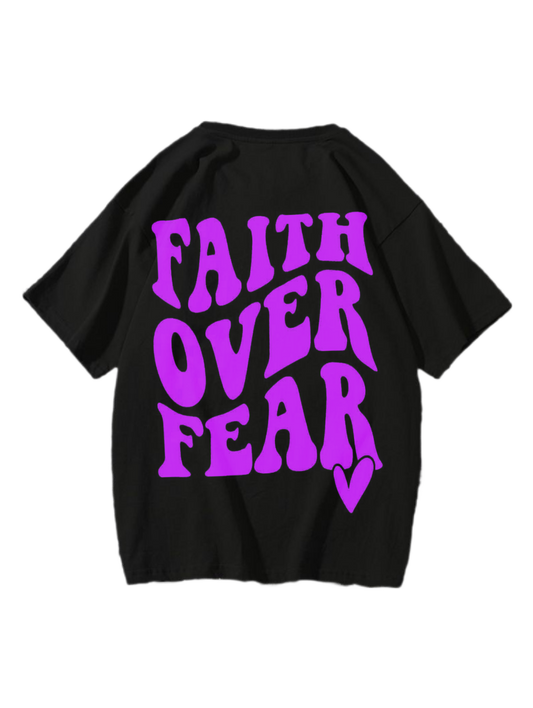 “Faith over fear 1” tee