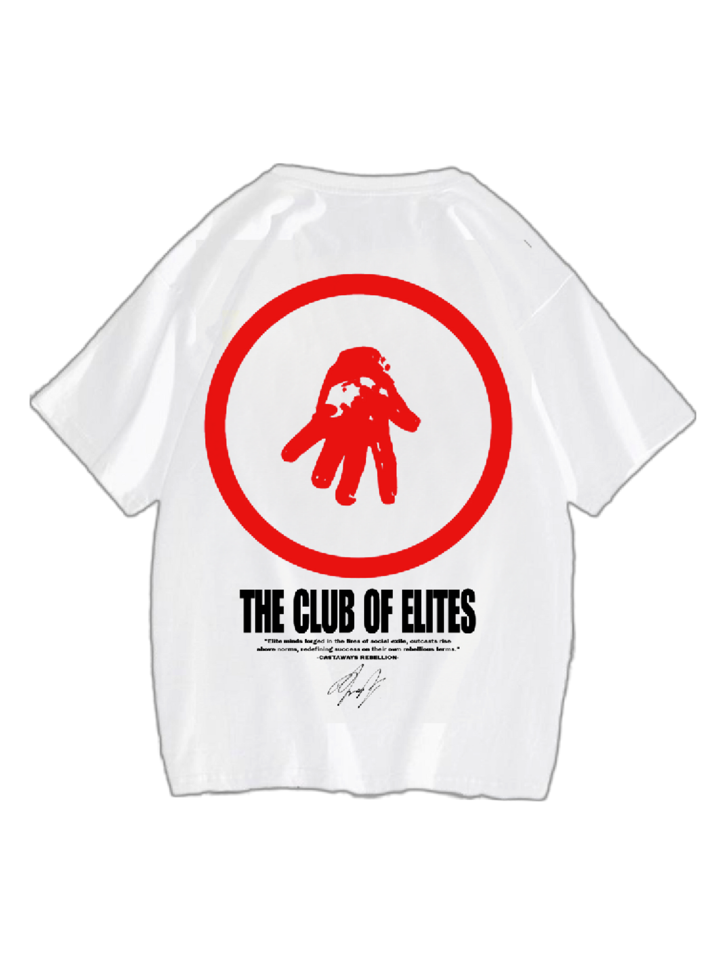 'Club of elites' graphic tee