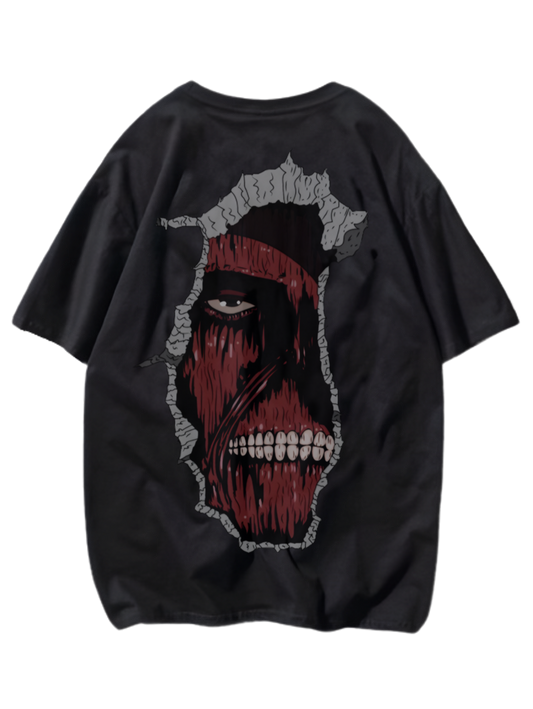 'AOT' ltd graphic tee