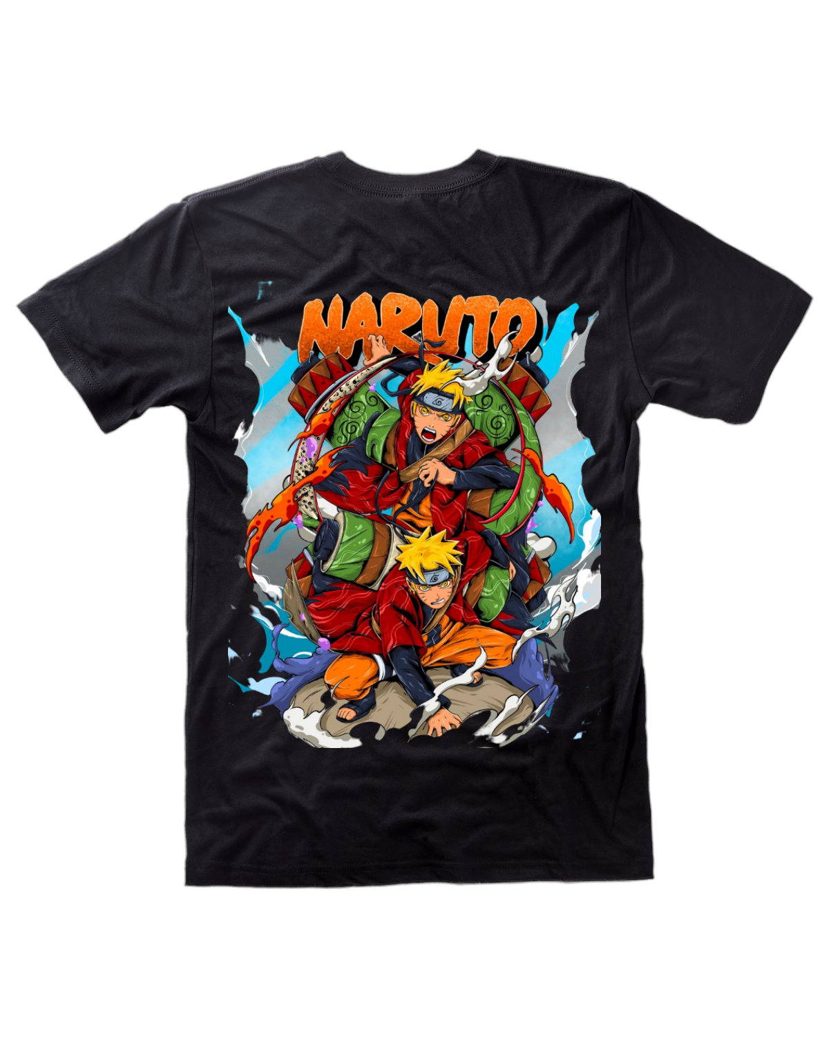 Naruto Evolution tee (Clr)