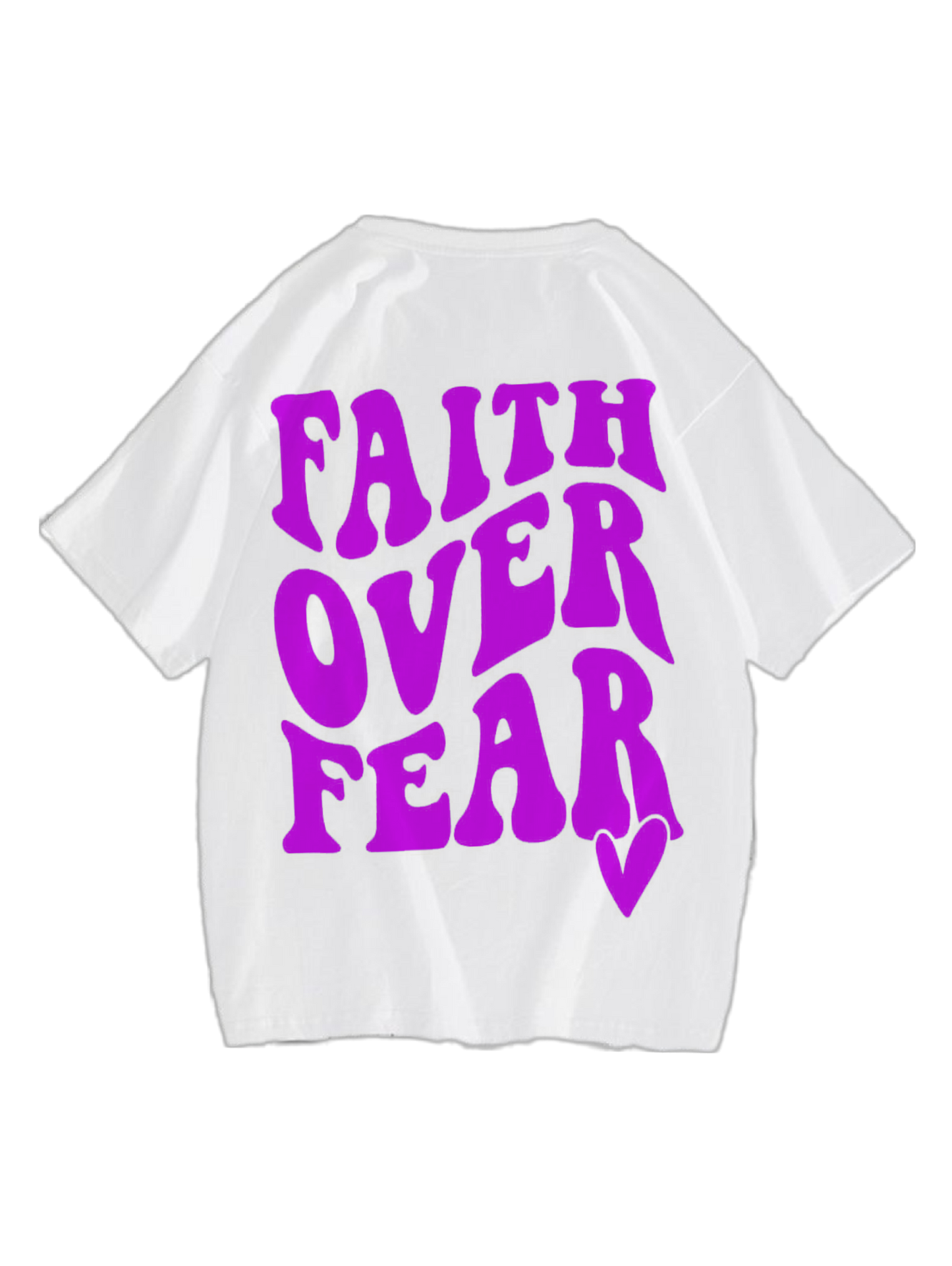 “Faith over fear 1” tee