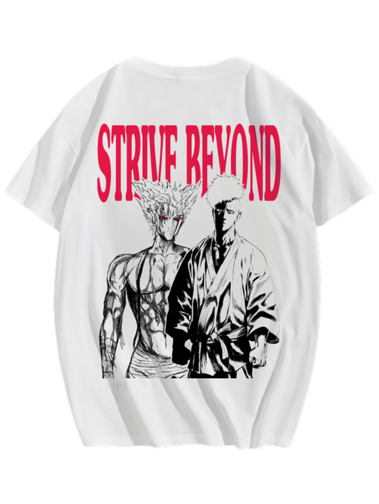 'STRIVE BEYOND' ltd graphic tee
