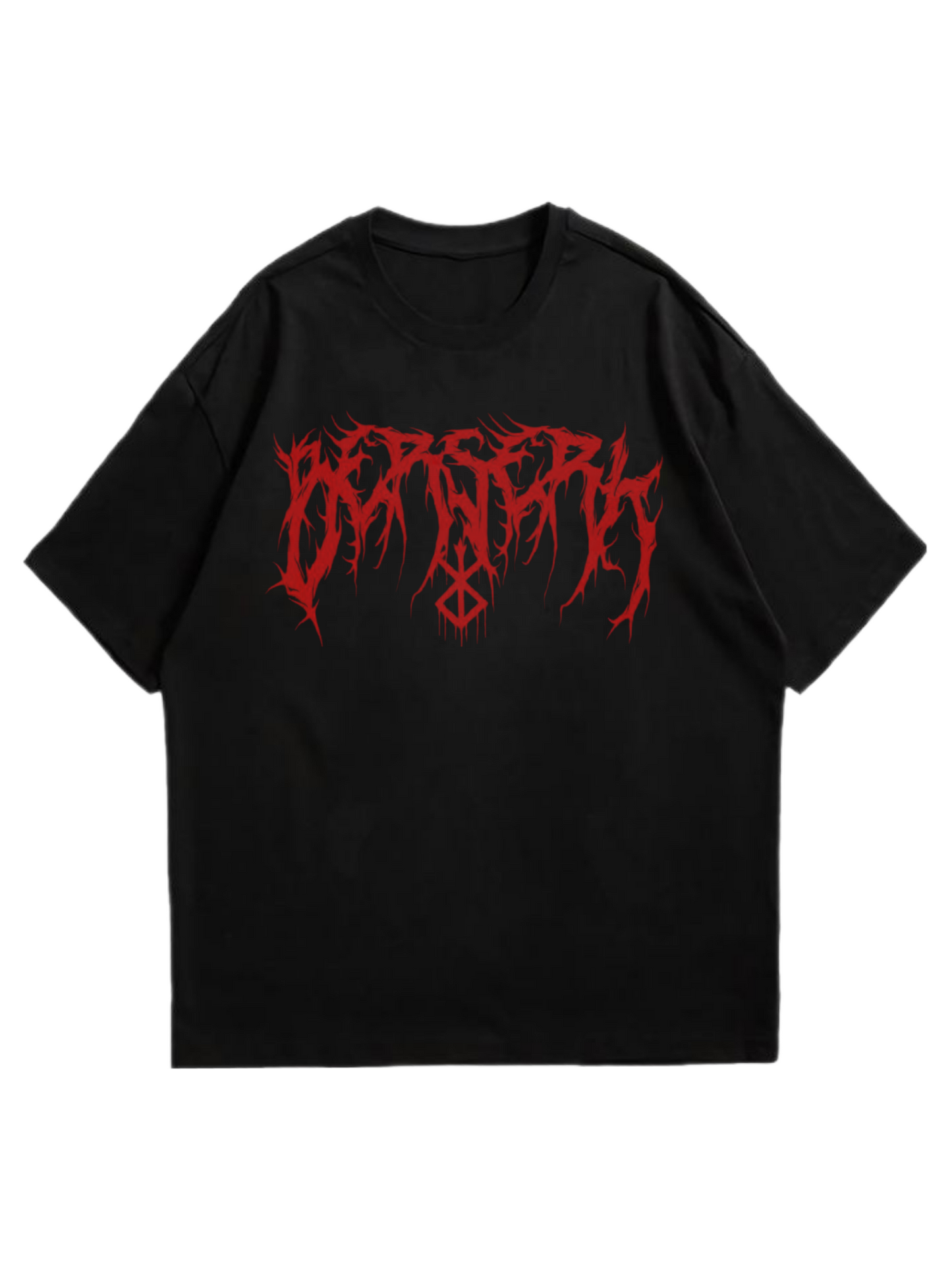 'Berserk red’ tee