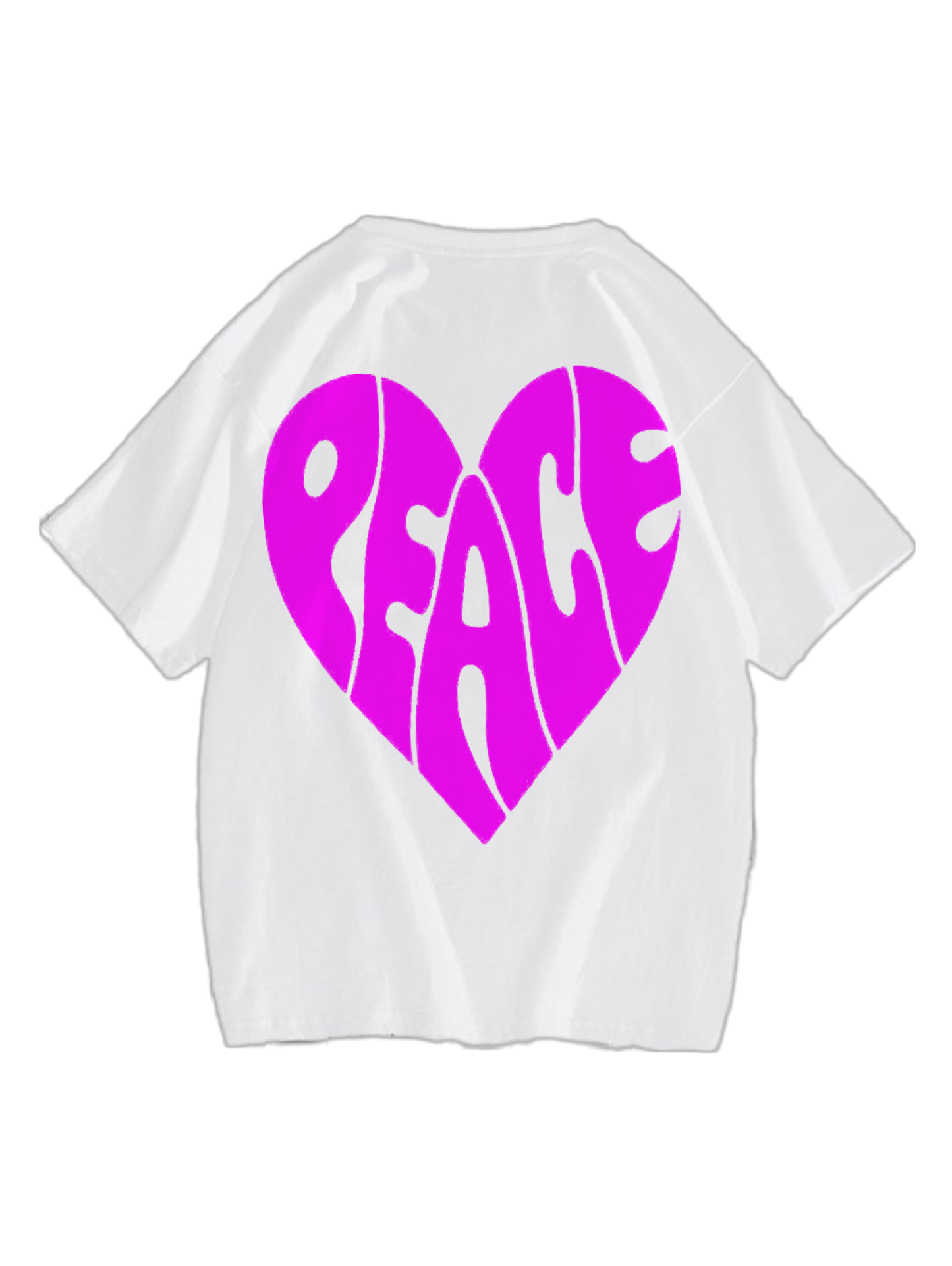 'Peace curve’ tee