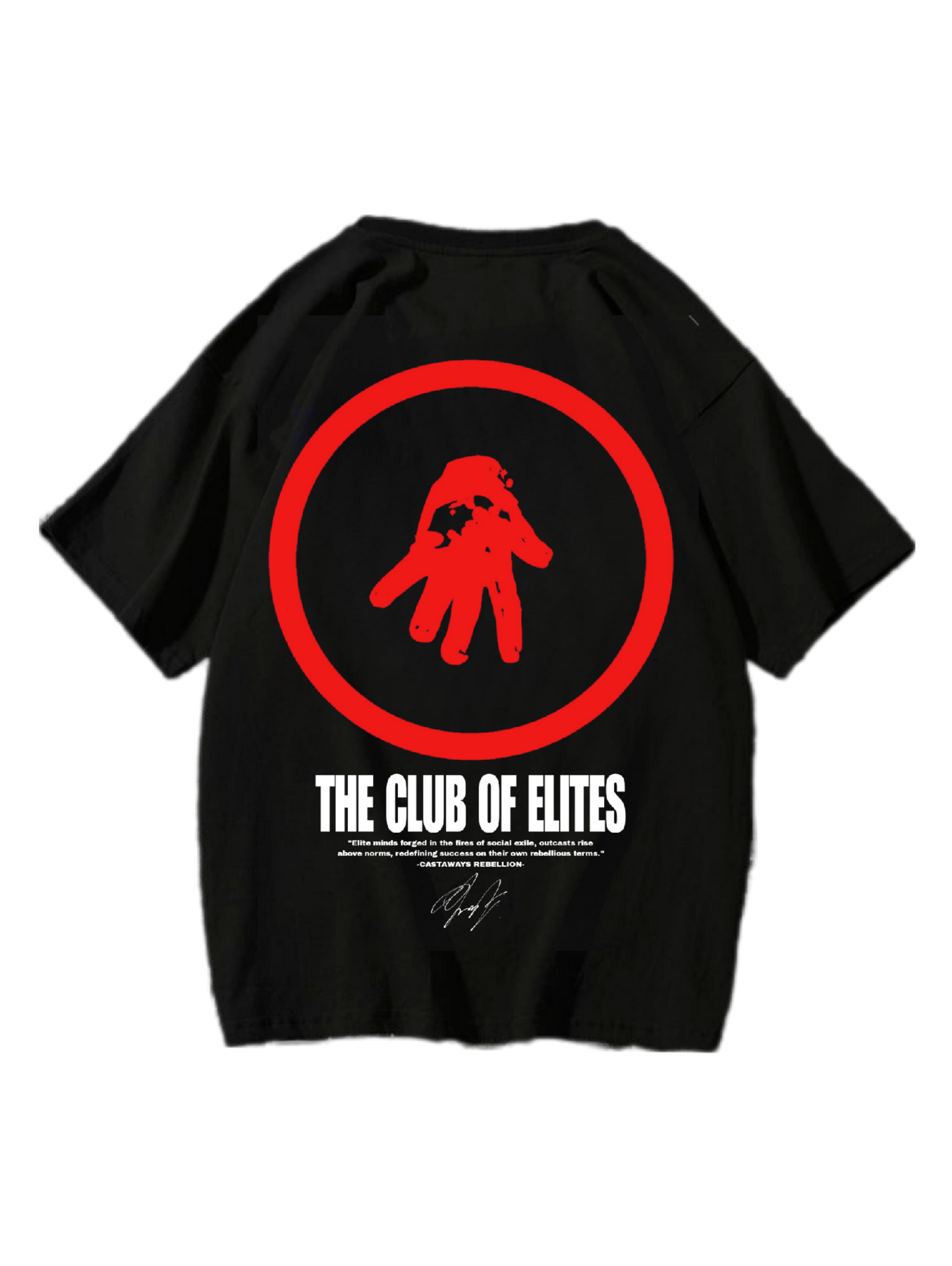 'Club of elites' graphic tee