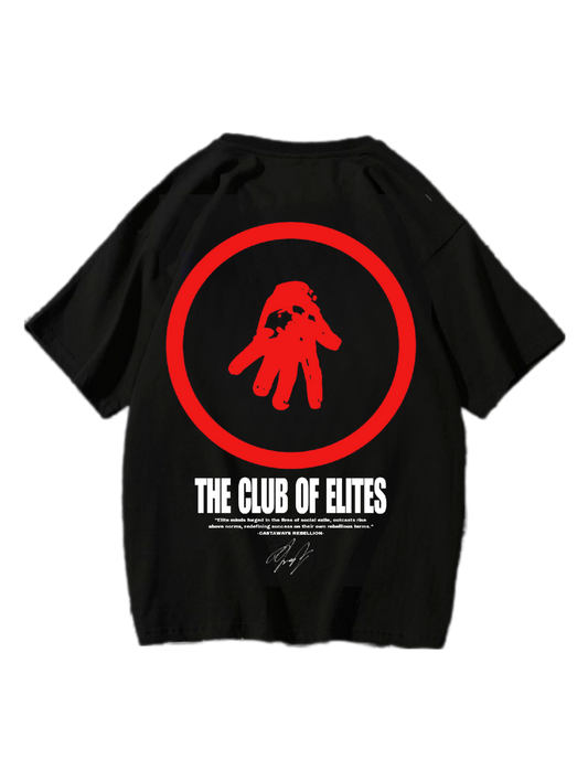 'Club of elites' graphic tee