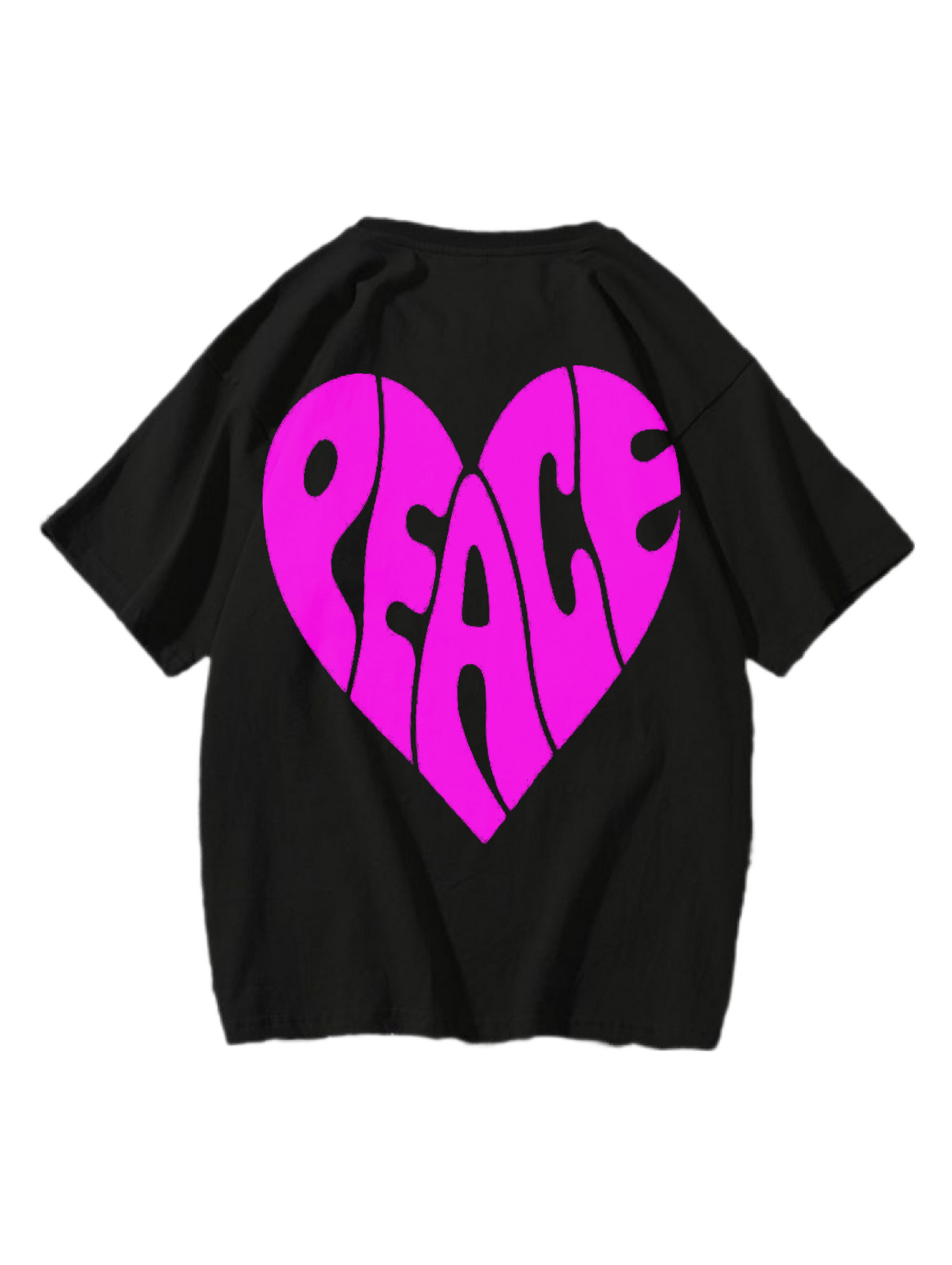 'Peace curve’ tee