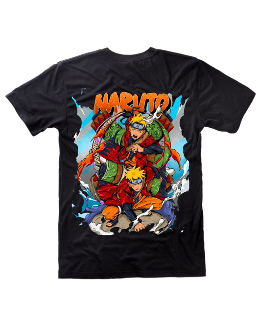 'Naruto Evolution' graphic tee